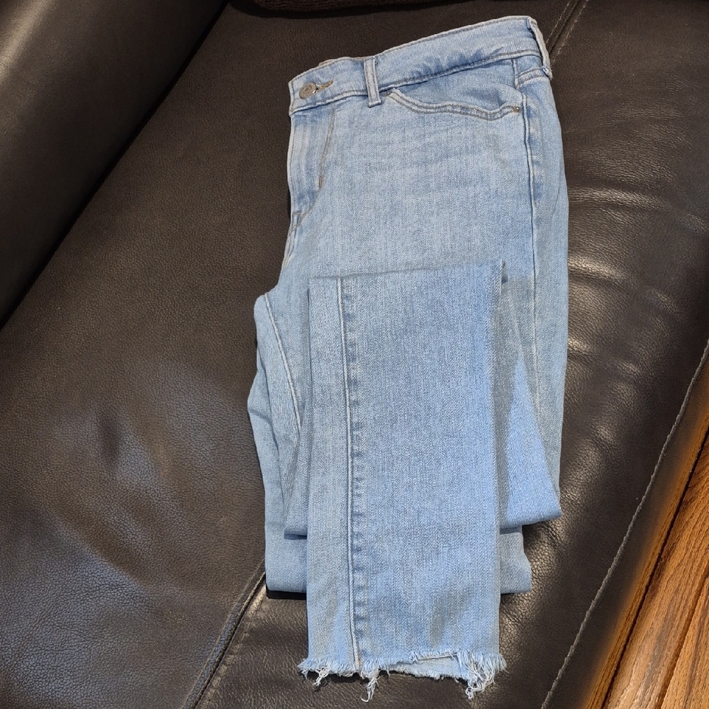 Levi's Light Blue Ankle Jeans